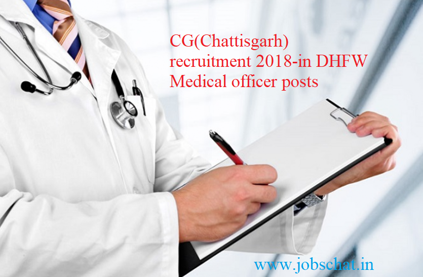 CG Health MO Recruitment for 423 Vacancies